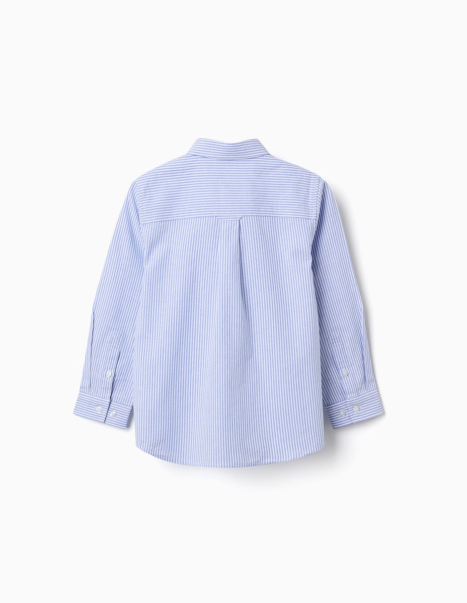 Camisa casual de algodón manga larga para niño 2