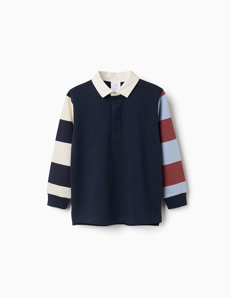 Playera tipo polo Zy Kids de algodón para niño Playera tipo polo Zy Kids de algodón para niño