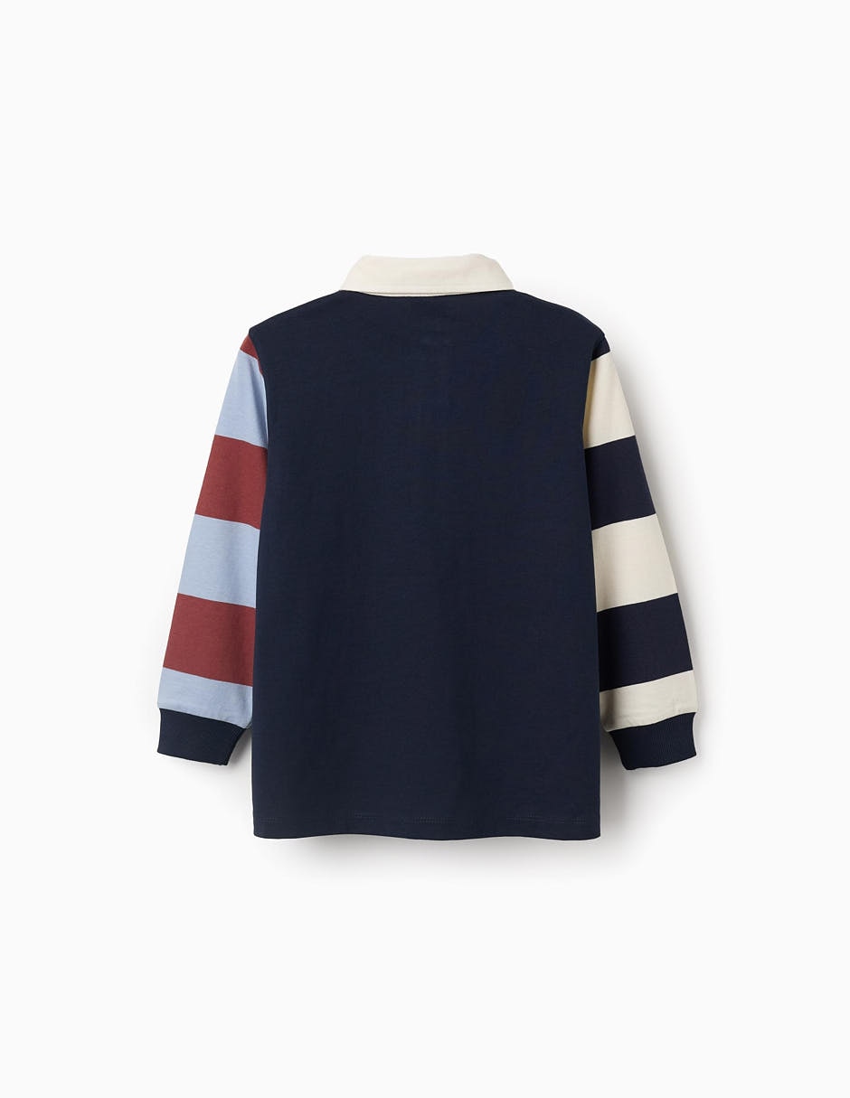 Playera tipo polo Zy Kids de algodón para niño 2