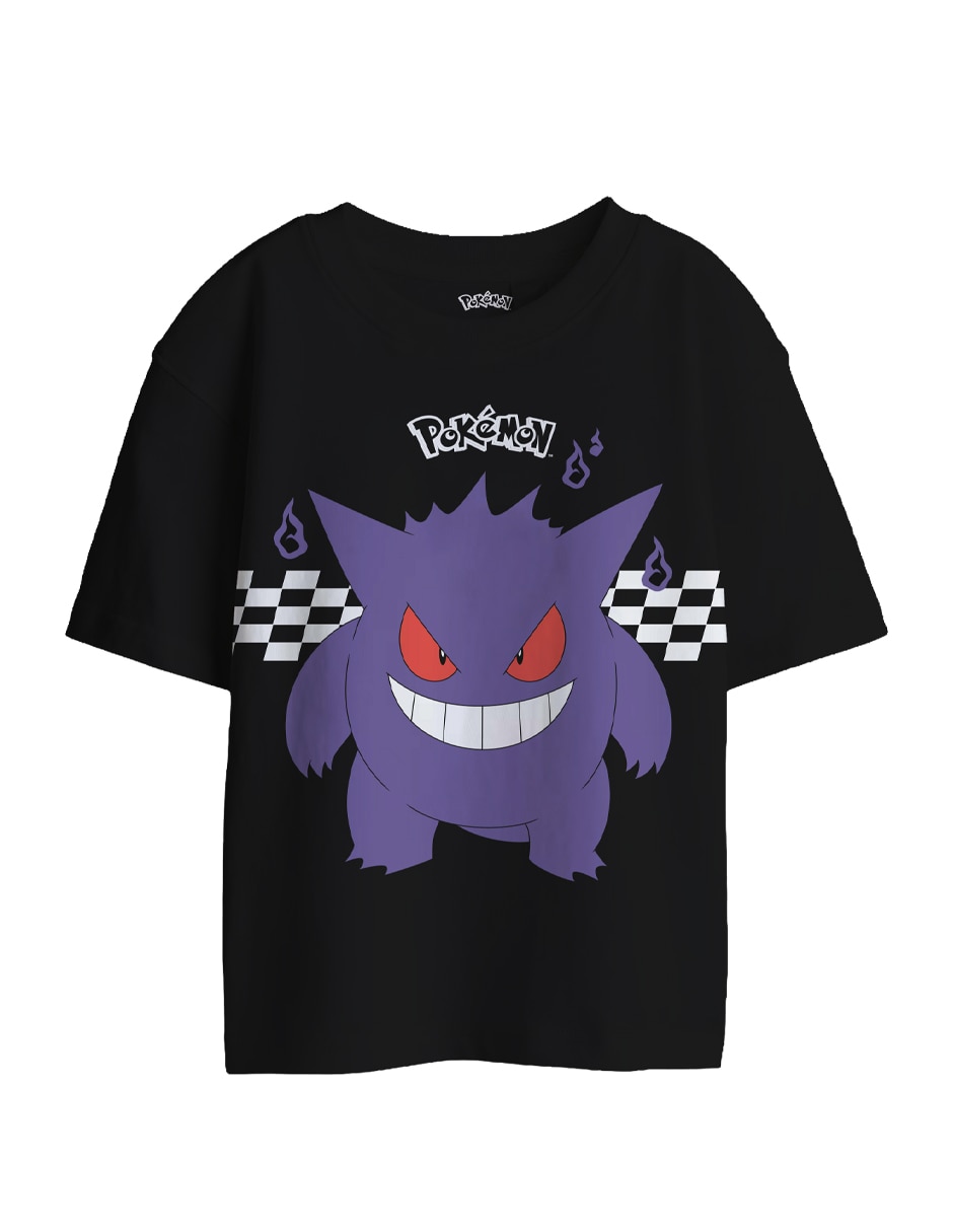 Playera gengar manga corta para niño Playera gengar manga corta para niño