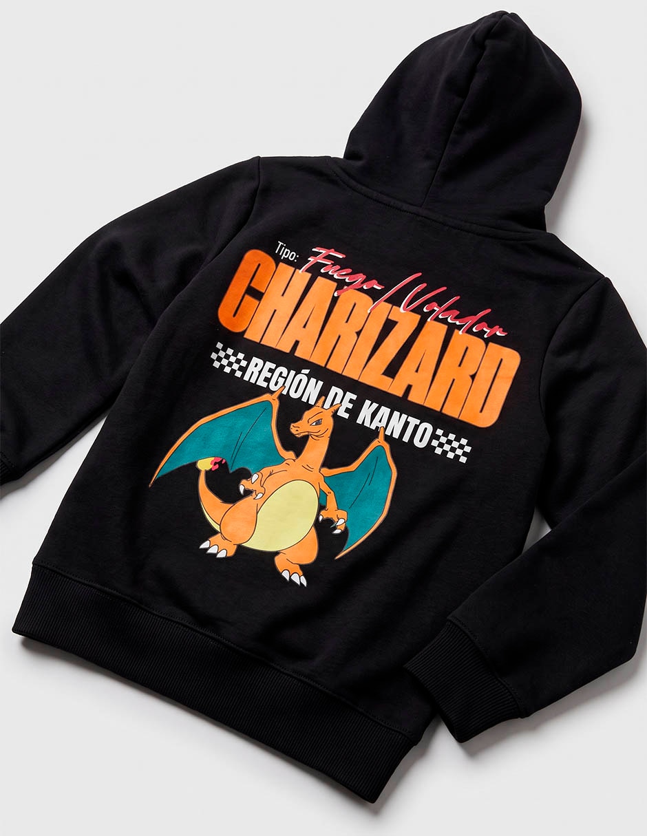 Sudadera charizard para niño 4
