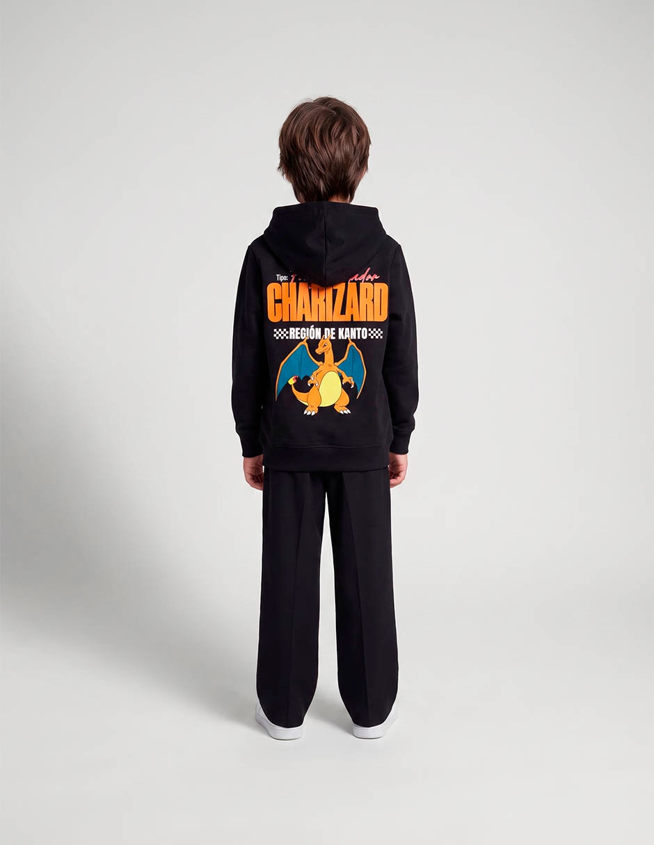 Sudadera charizard para niño 6