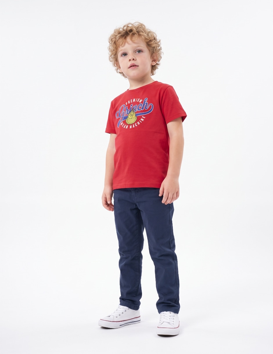 Playera manga corta para niño Playera manga corta para niño