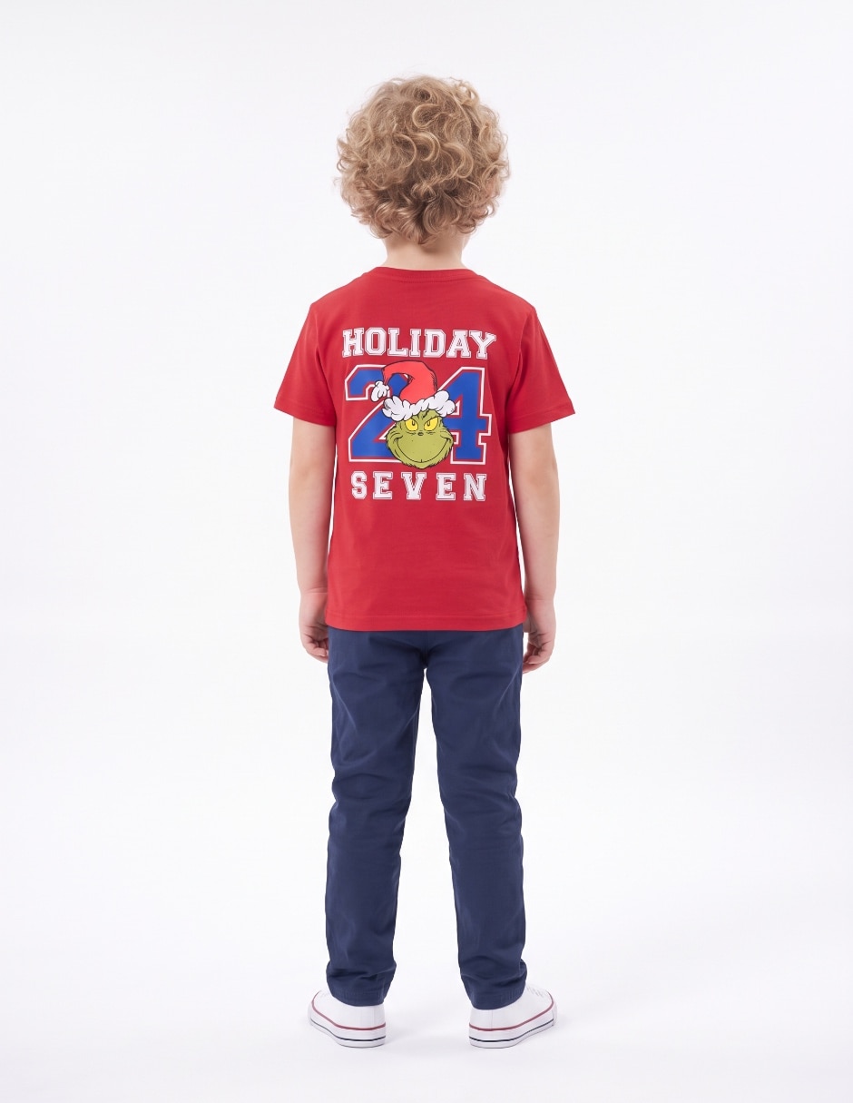 Playera manga corta para niño 2