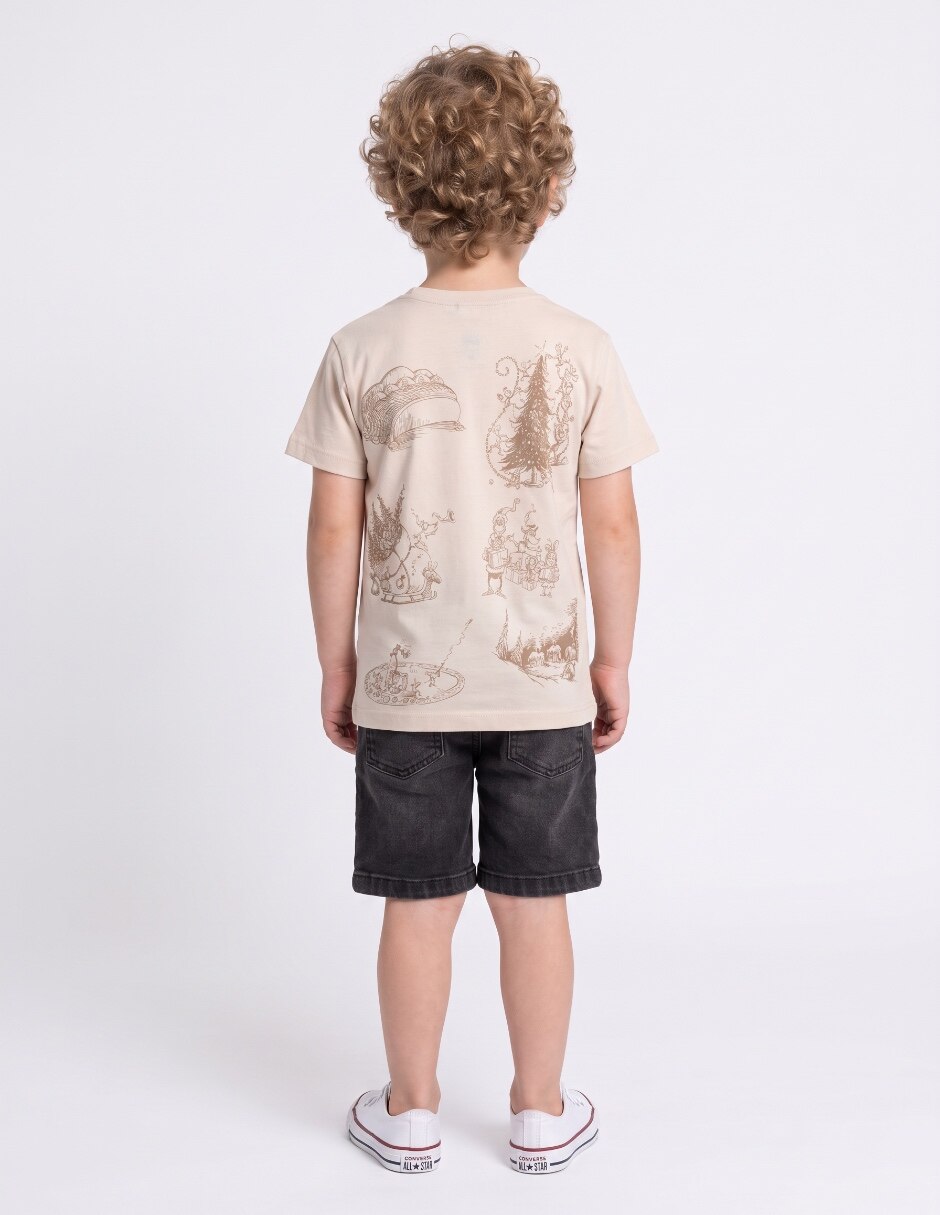 Playera manga corta para niño 2