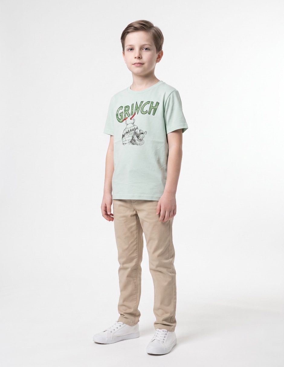 Playera manga corta para niño Playera manga corta para niño