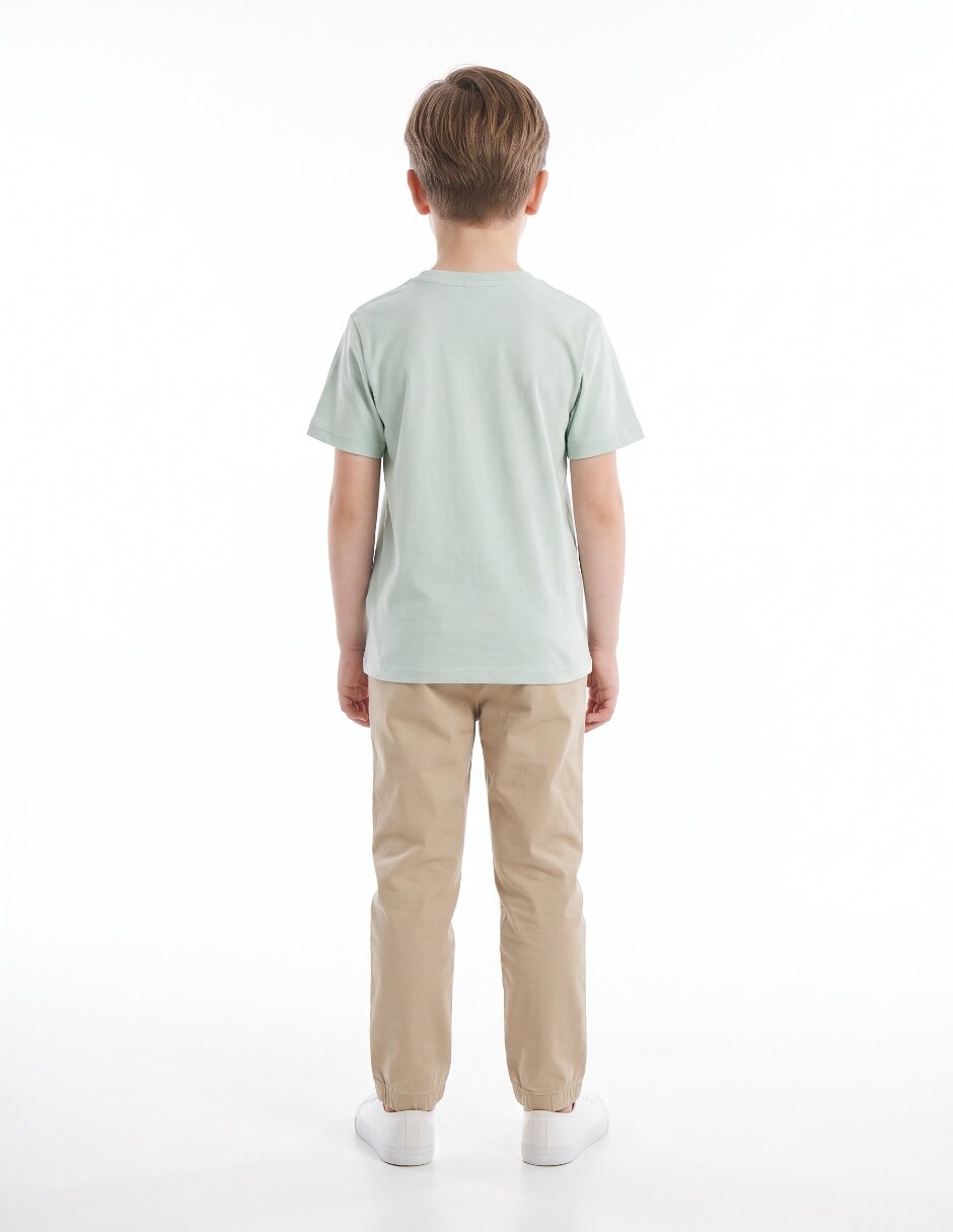 Playera manga corta para niño 2