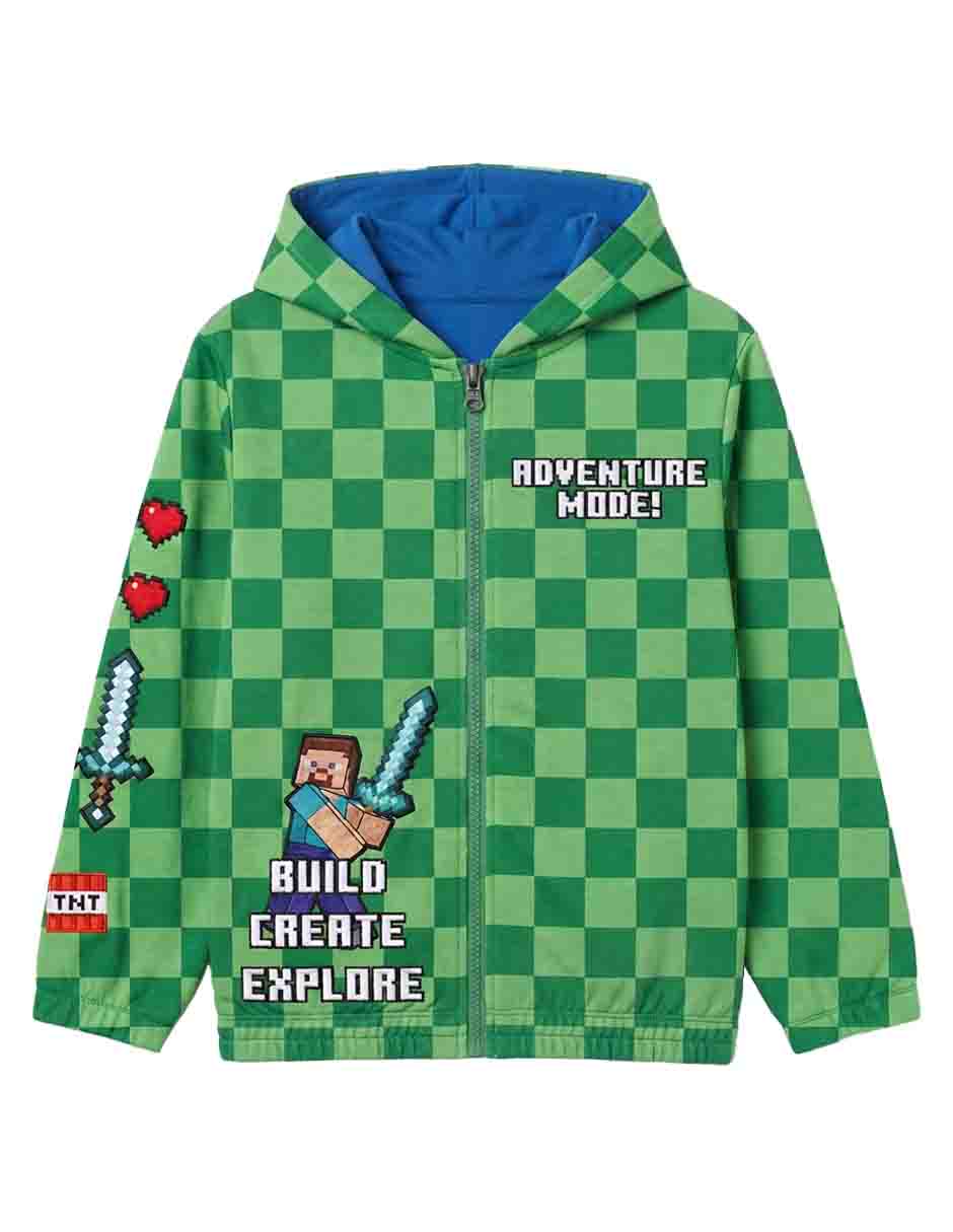 Chamarra Minecraft para niño Chamarra Minecraft para niño