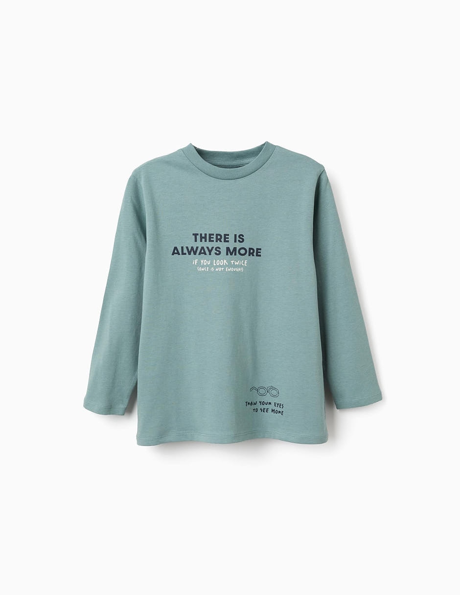 Playera manga larga para niño Playera manga larga para niño