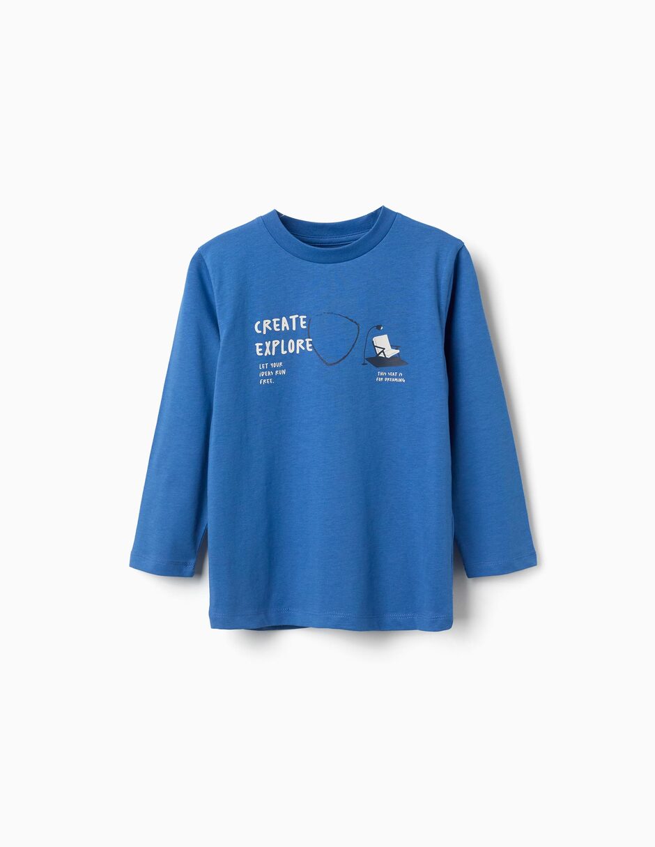 Playera manga larga para niño Playera manga larga para niño