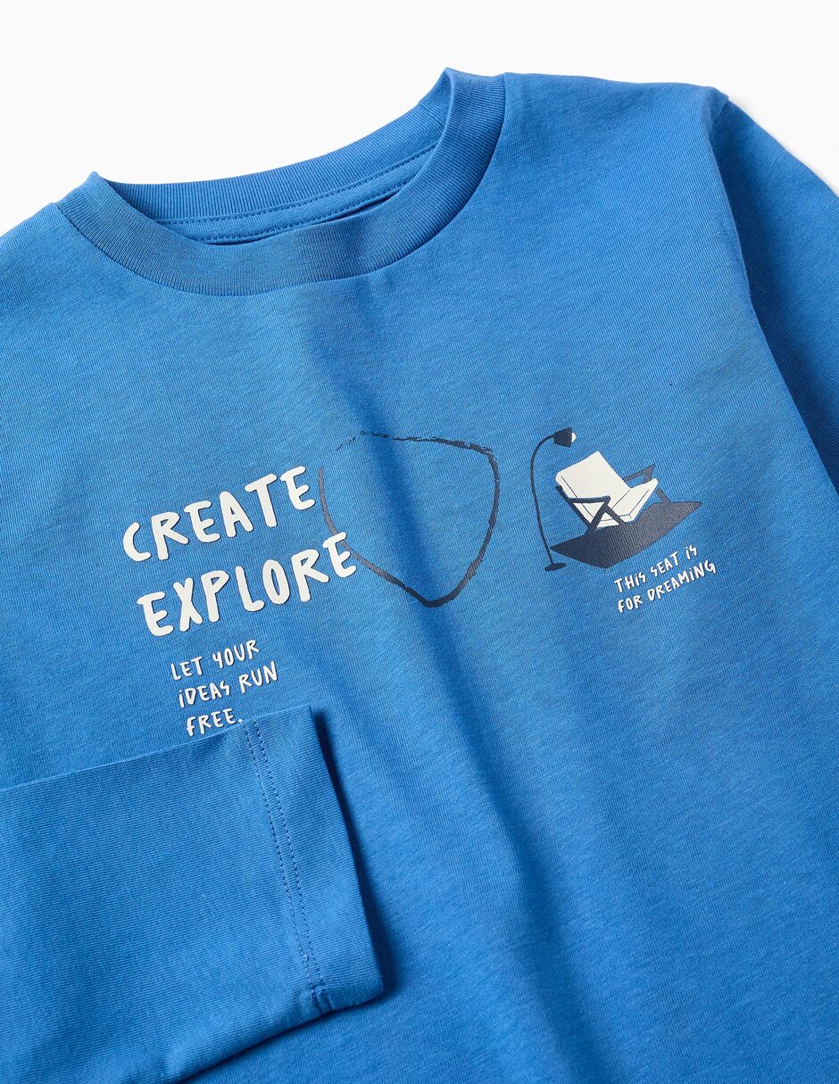 Playera manga larga para niño 3