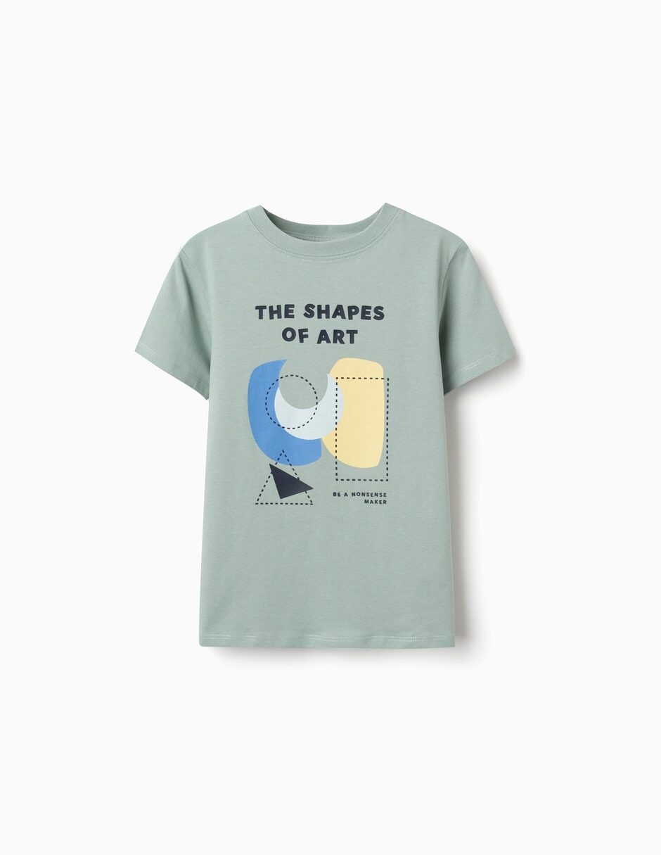 Playera manga corta para niño