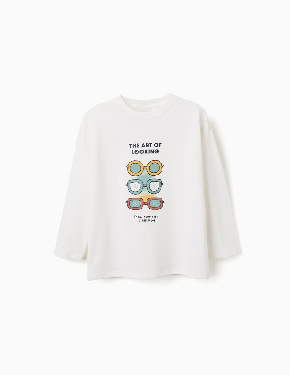 Playera manga larga para niño Playera manga larga para niño