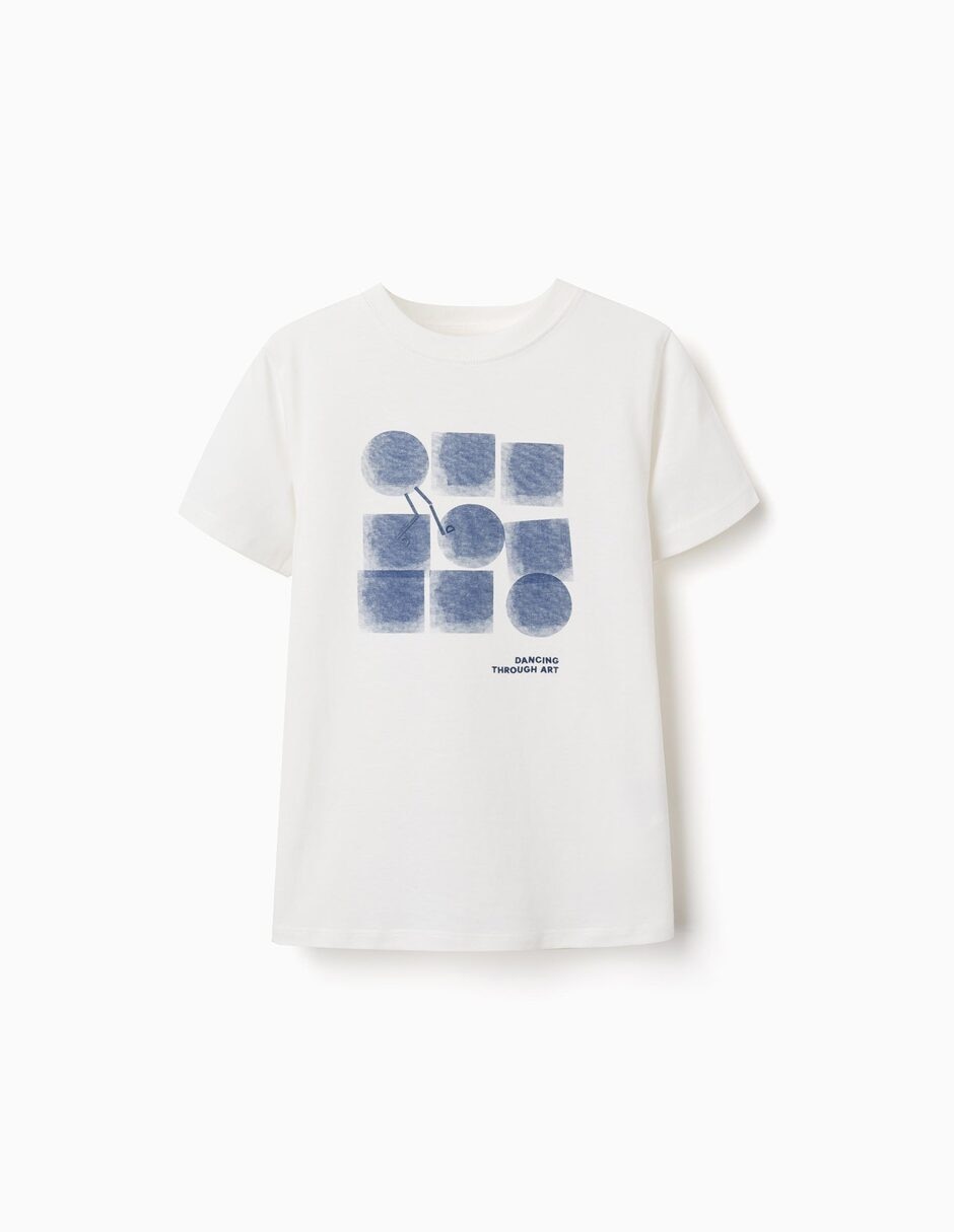 Playera manga corta para niño