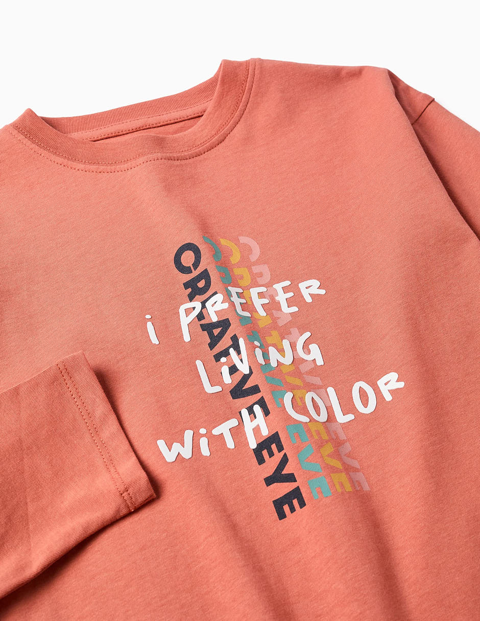 Playera manga larga para niño 3