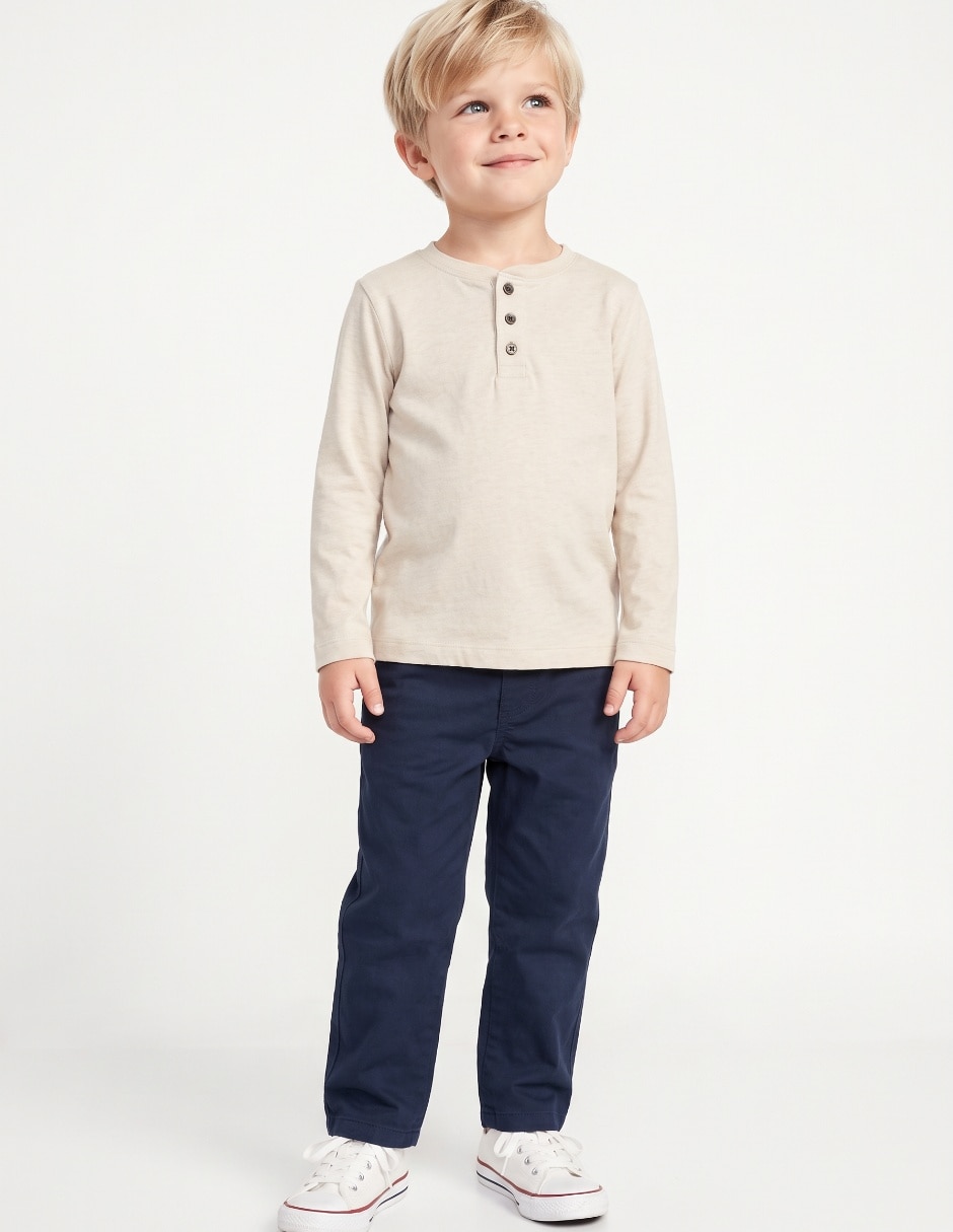 Playera manga larga para niño 1