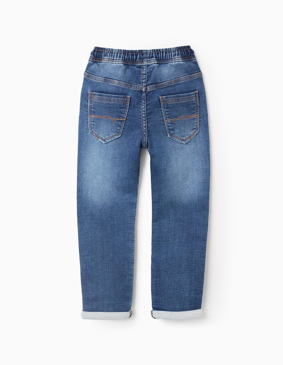 Jeans regular deslavado para infantil niño 2