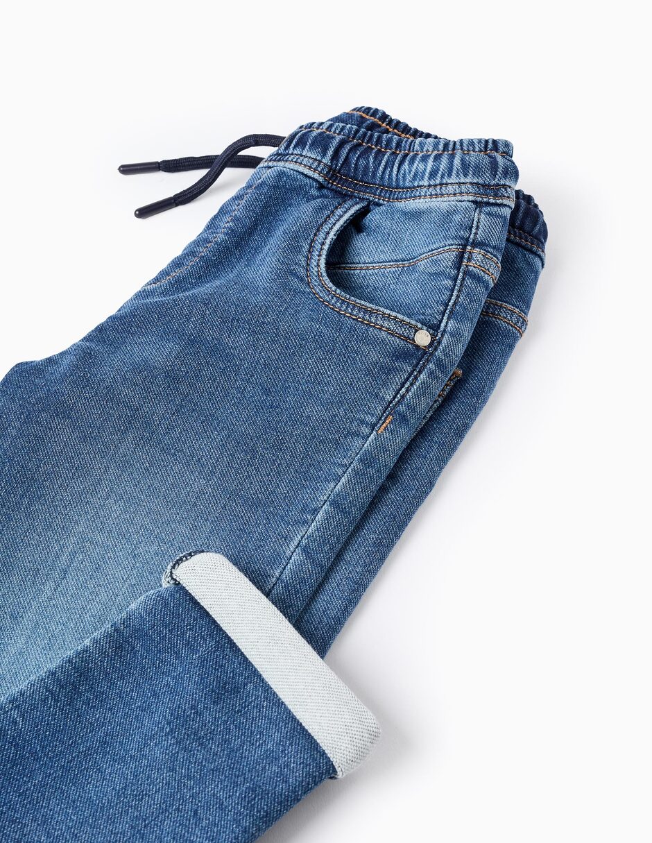 Jeans regular deslavado para infantil niño 4