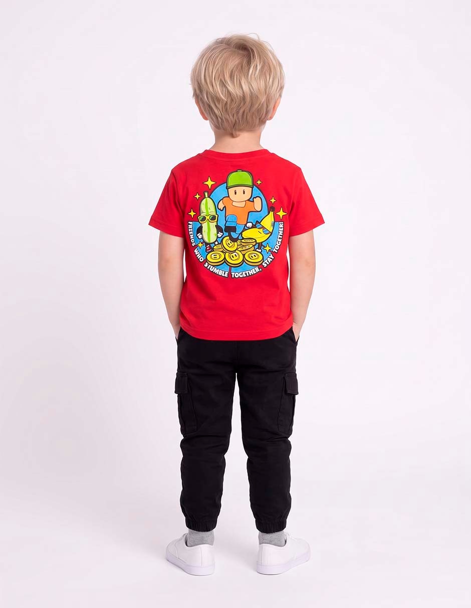 Set playera/Playera manga Corta para Infantil Niño 2