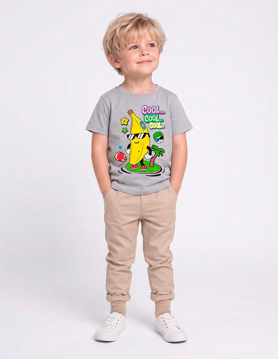 Set playera/Playera manga Corta para Infantil Niño