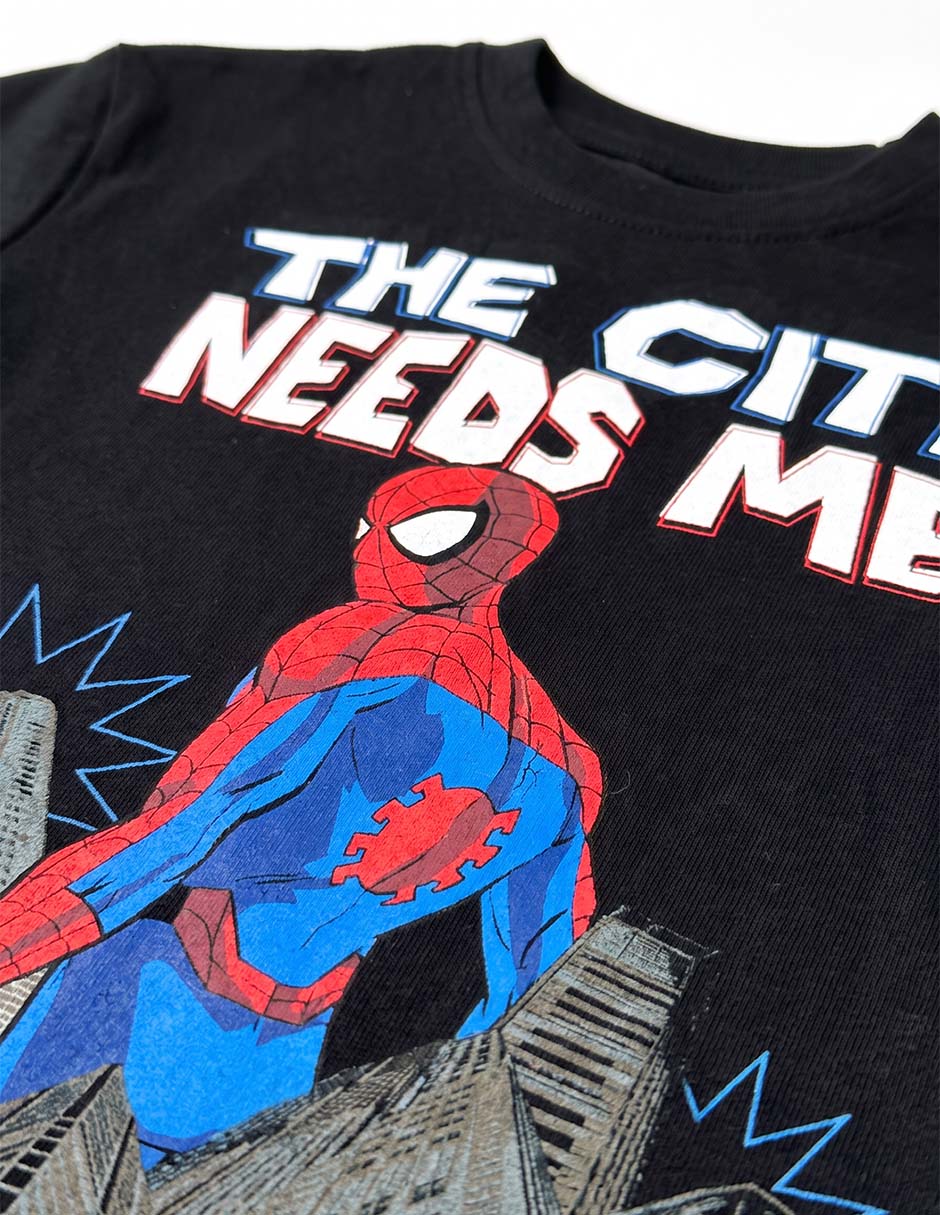 Set playera/Playera Marvel manga Corta para Infantil Niño 5