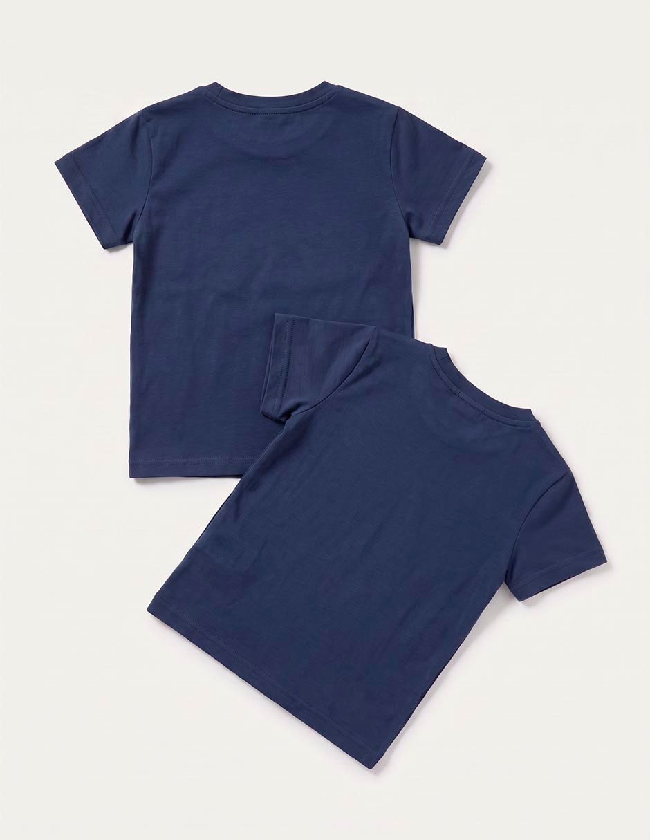 Playera manga corta para niño 2
