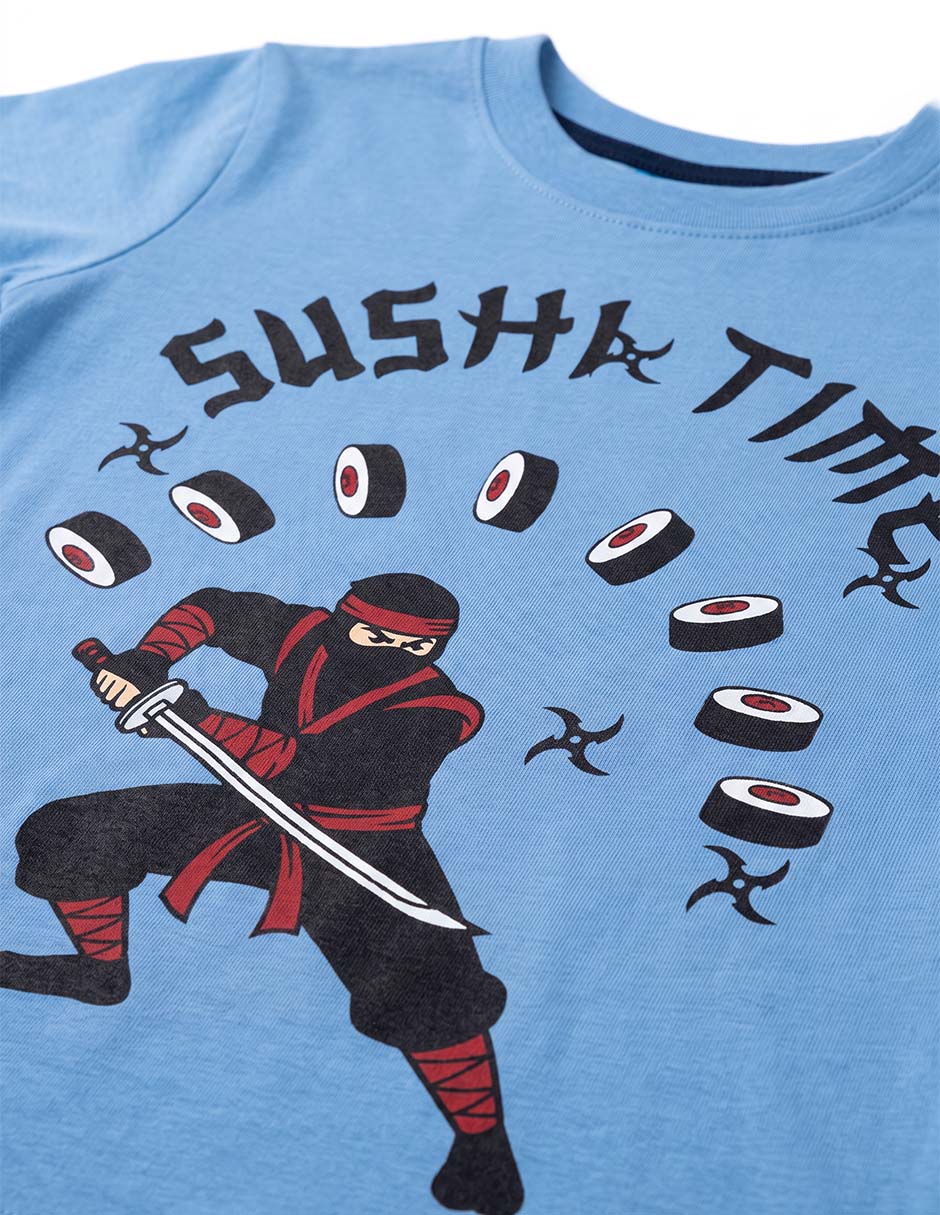 Playera manga corta para niño 6