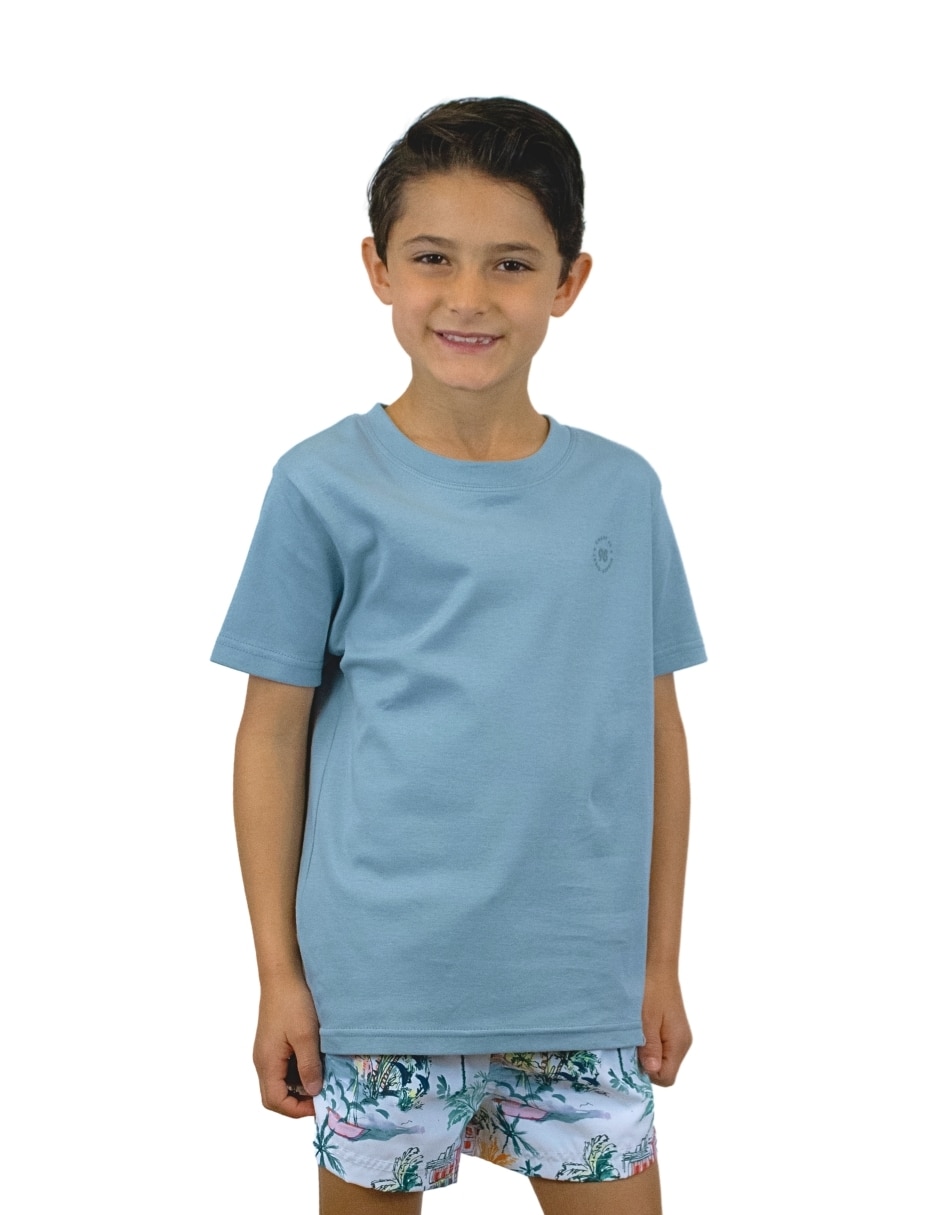 Playera manga corta para infantil niño Playera manga corta para infantil niño