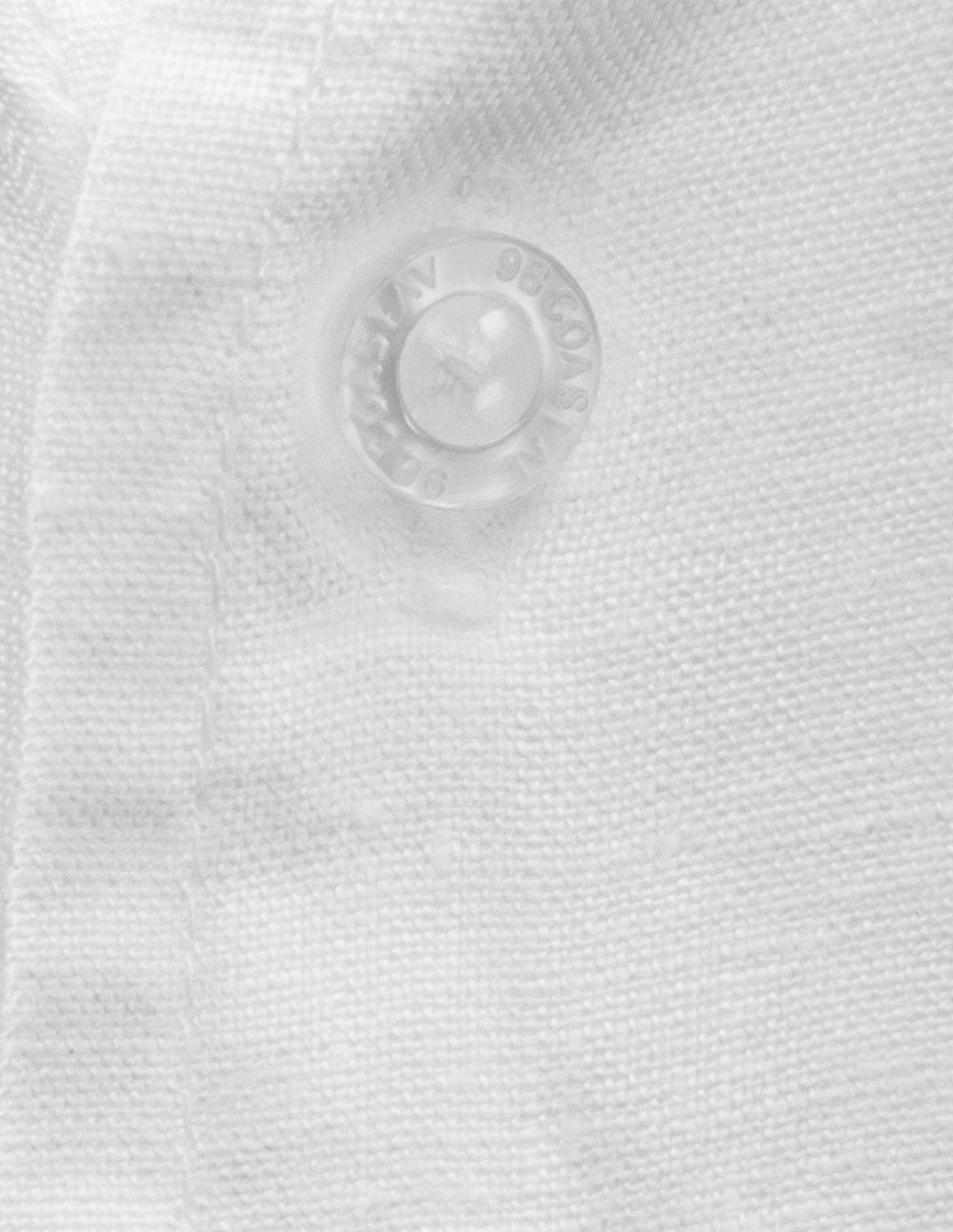 Camisa playa de lino manga larga para infantil niño 2