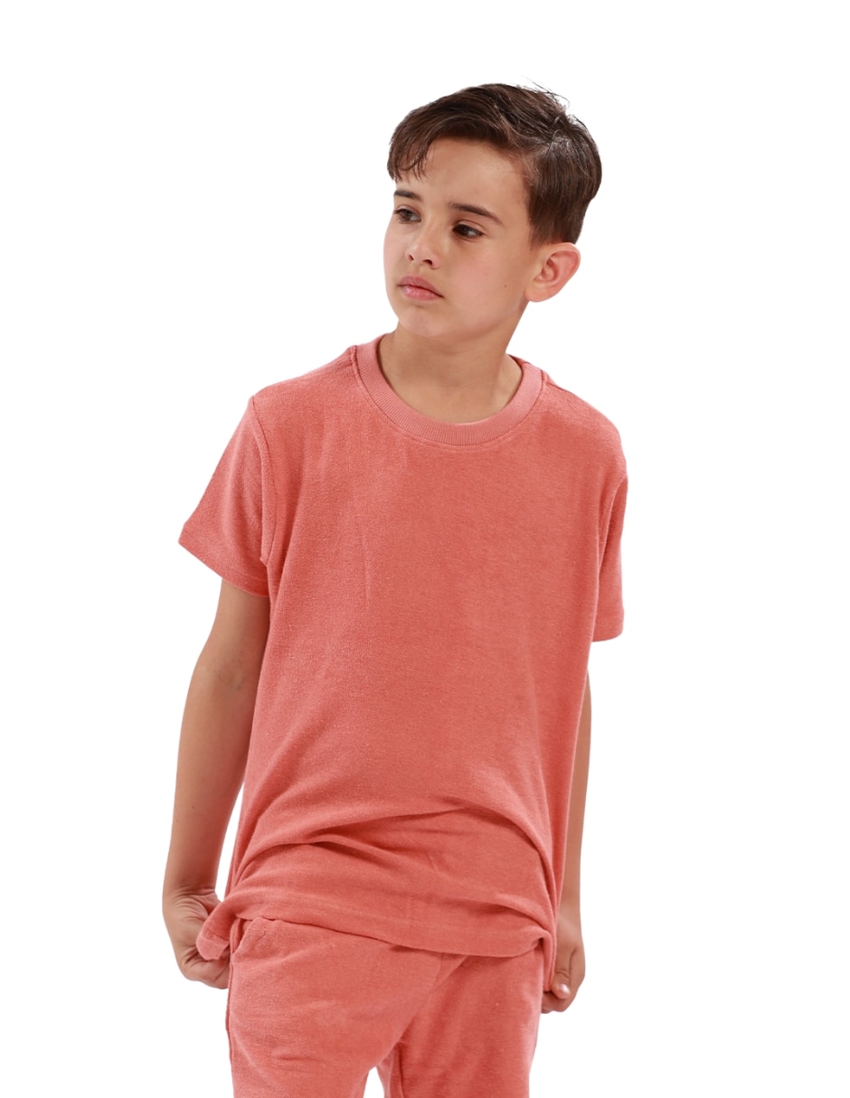 Playera manga corta para infantil niño Playera manga corta para infantil niño