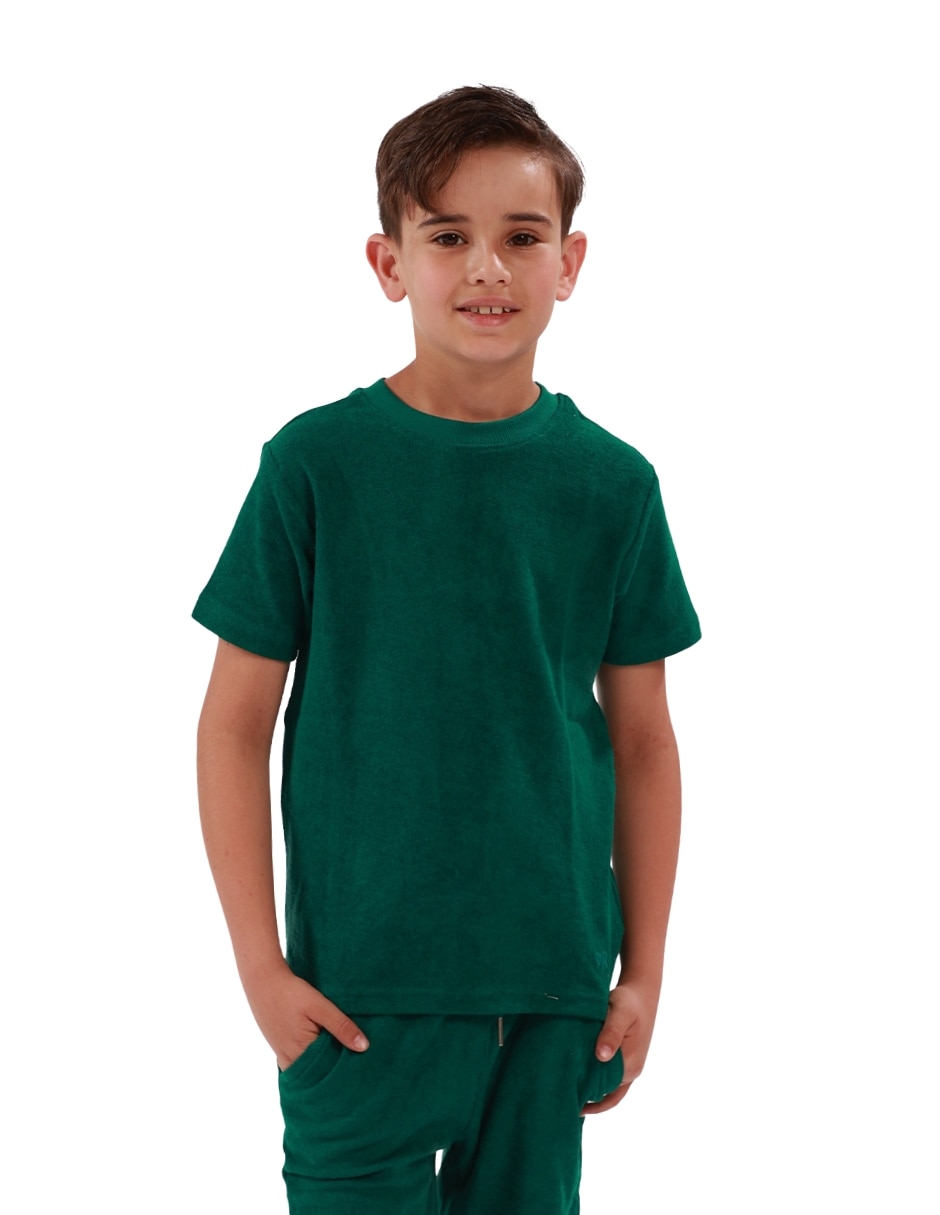 Playera manga corta para infantil niño Playera manga corta para infantil niño