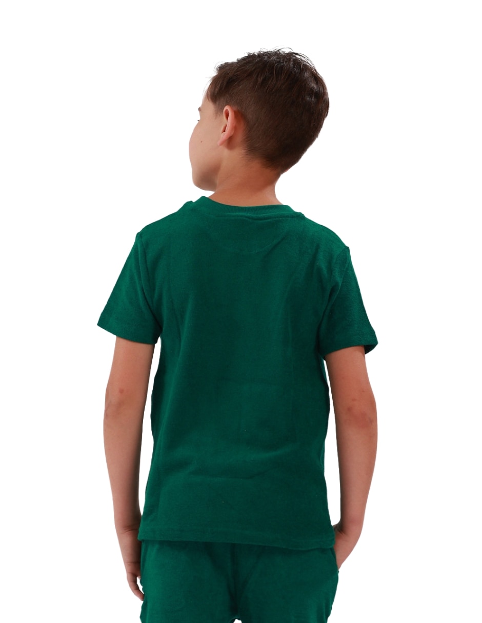 Playera manga corta para infantil niño 4