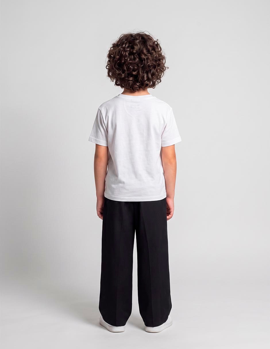 Playera manga corta para niño 5