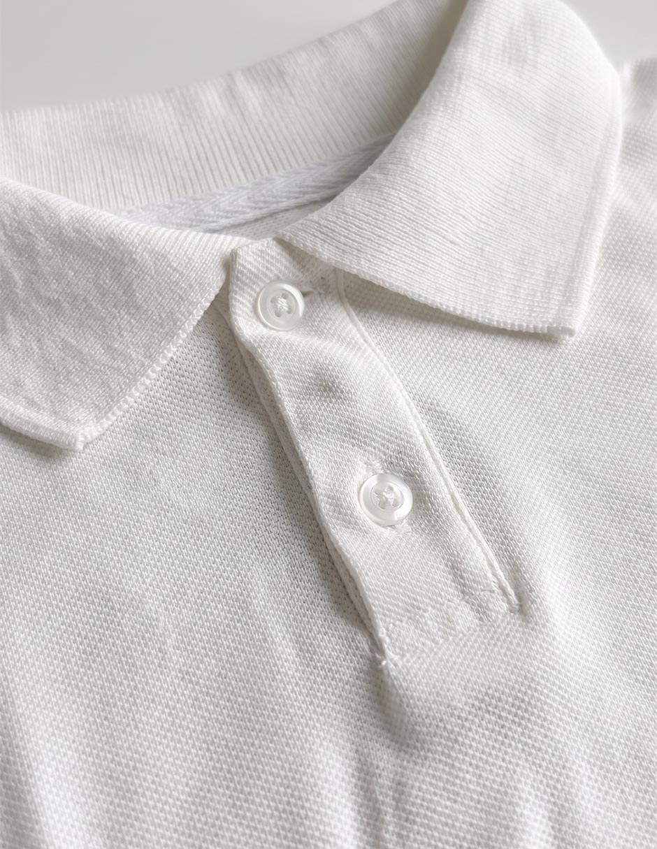 Playera tipo polo de algodón para niño 2