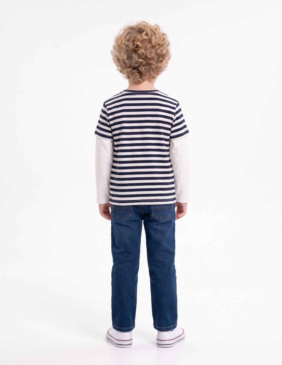 Playera manga larga para Niño 2