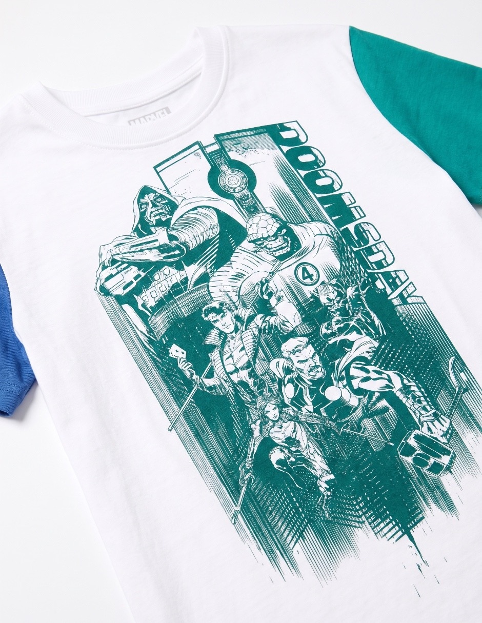 Playera manga corta para niño 5