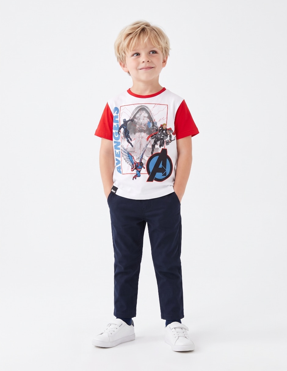 Playera manga corta para niño Playera manga corta para niño