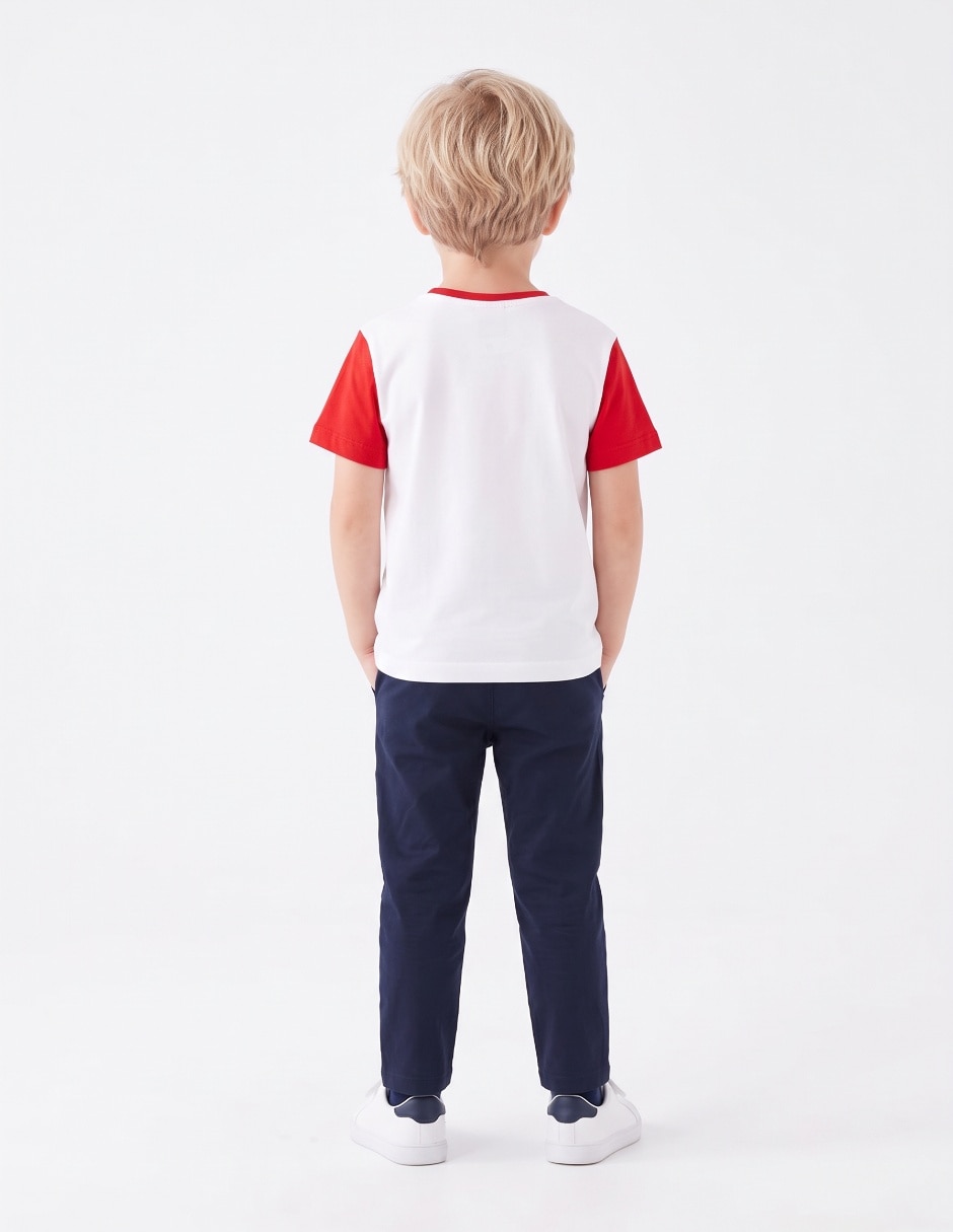 Playera manga corta para niño 2