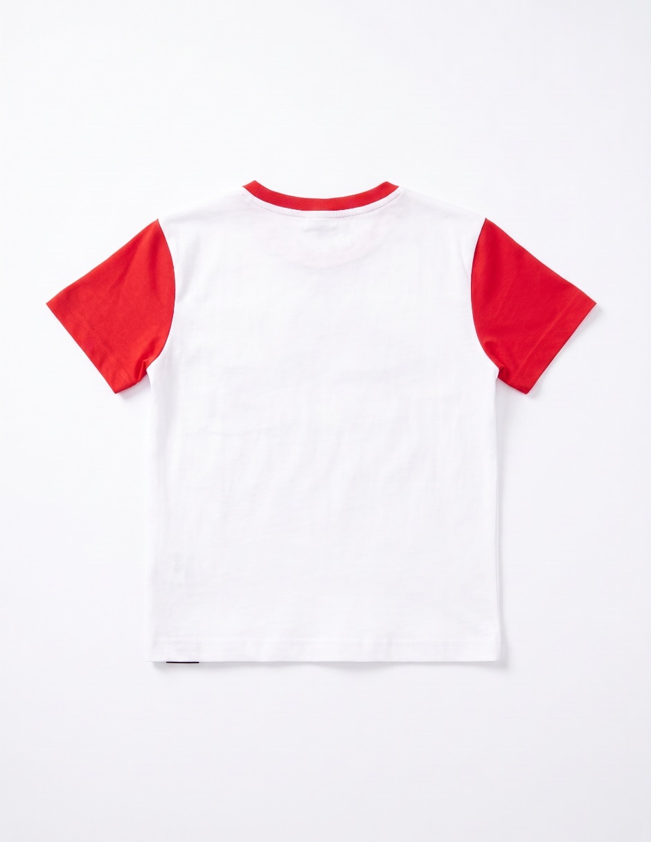 Playera manga corta para niño 4