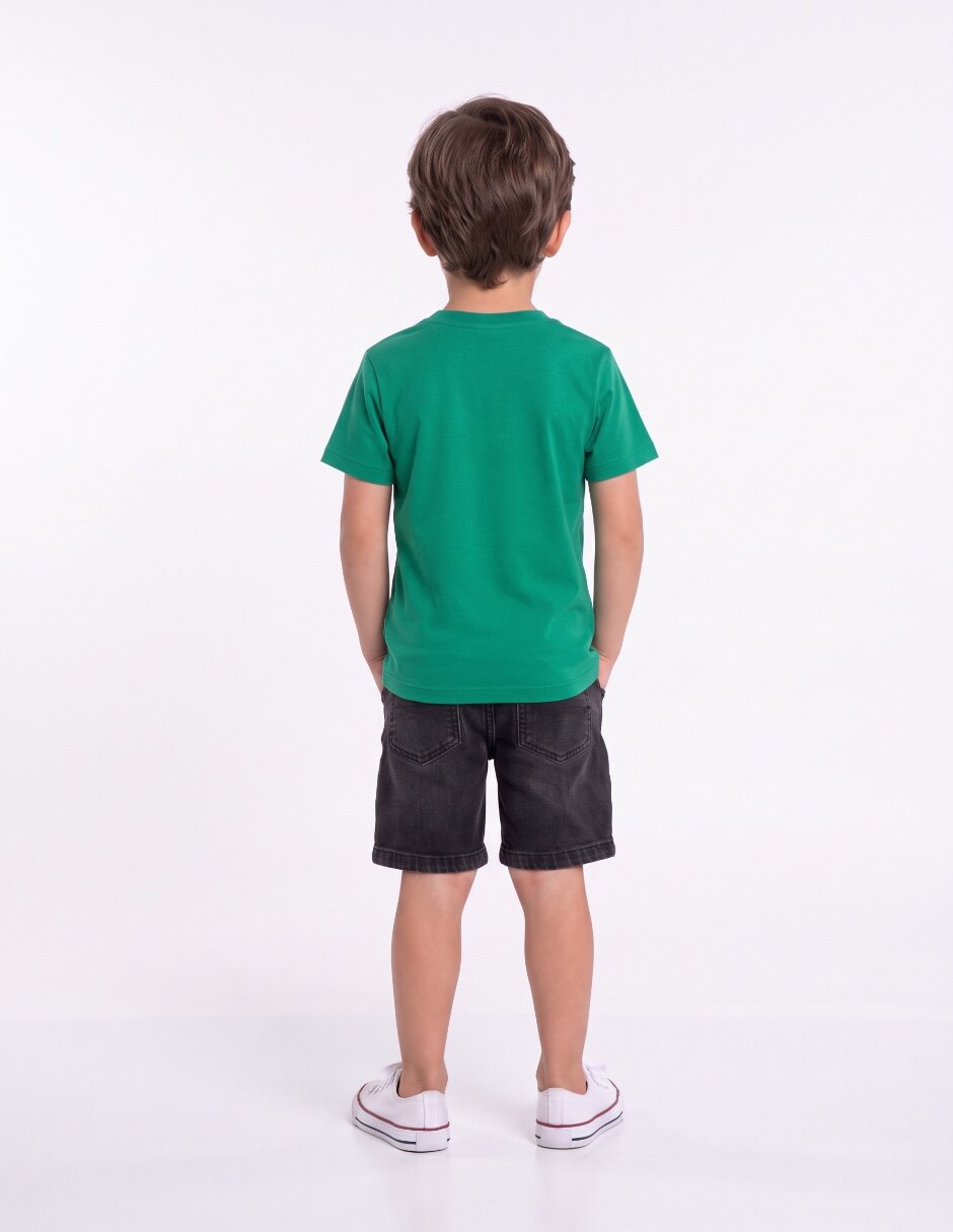 Playera manga corta para niño 2