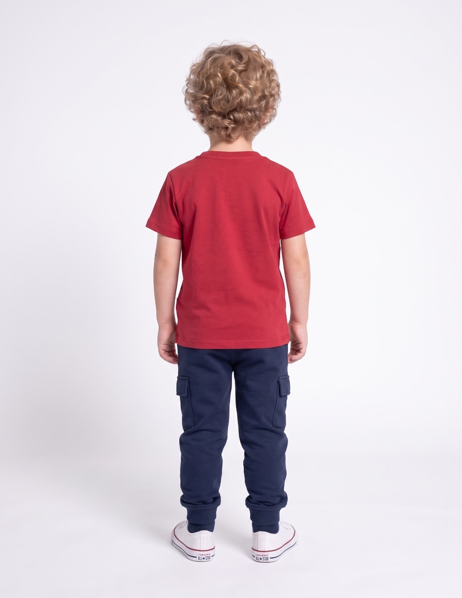 Playera manga corta para niño 2