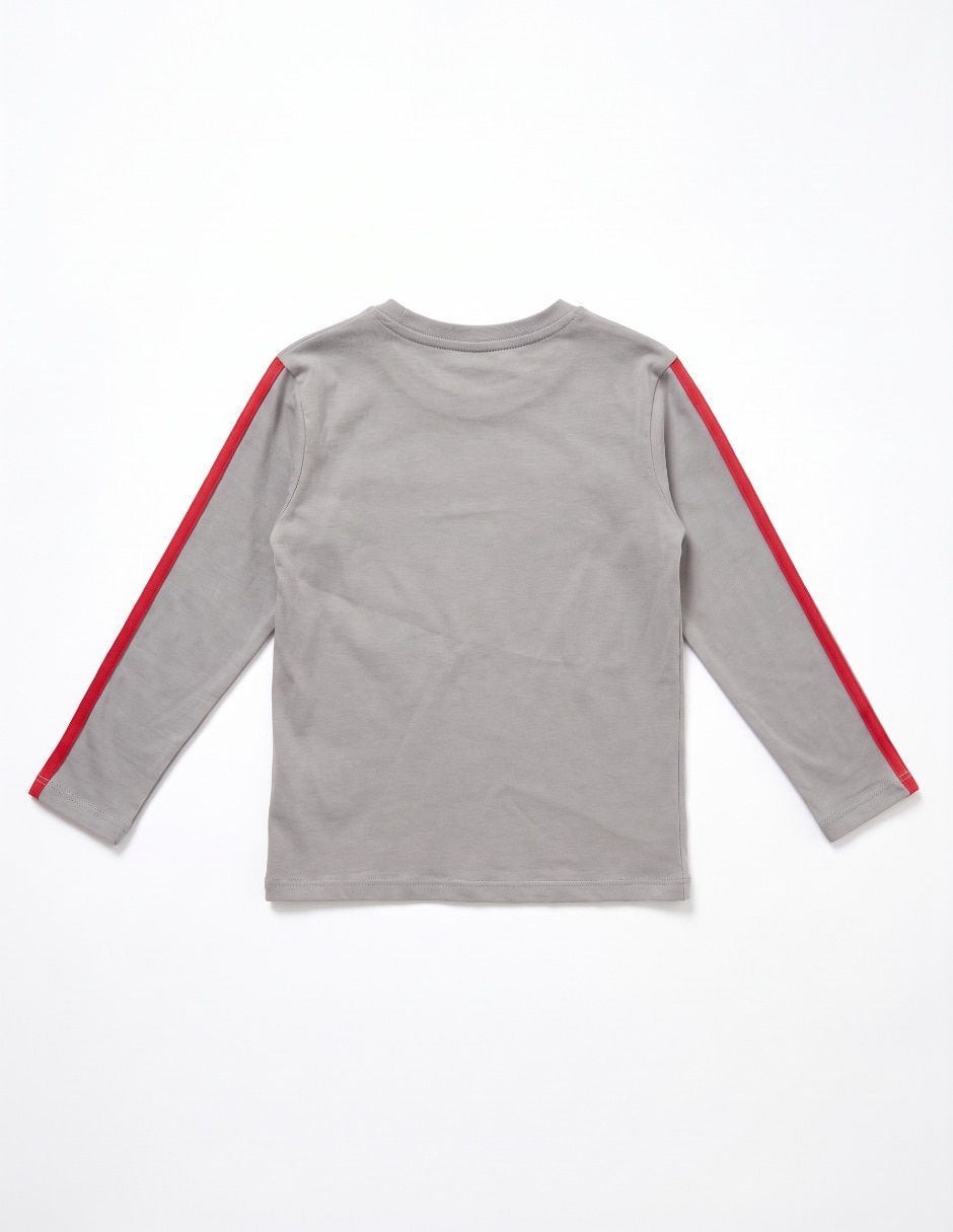 Playera Marvel manga larga para niño 4