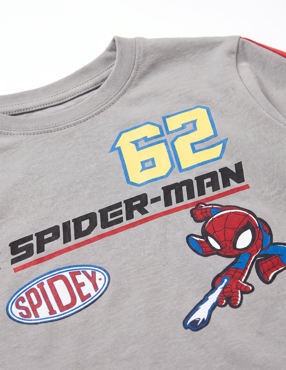 Playera Marvel manga larga para niño 5