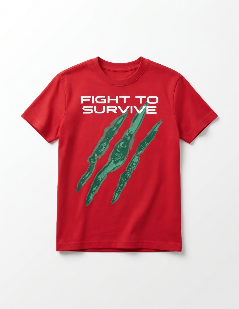 Playera manga corta para niño 4