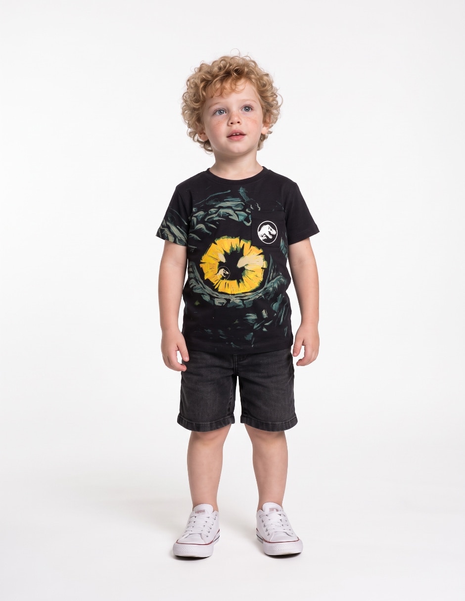 Playera manga corta para niño Playera manga corta para niño