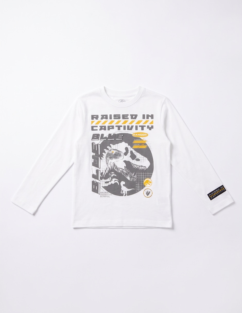 Playera manga larga para niño Playera manga larga para niño
