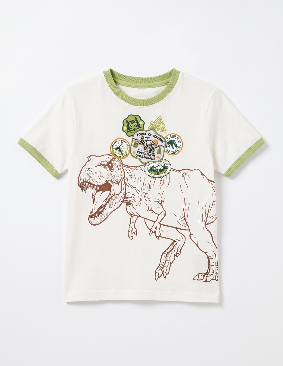 Playera manga corta para niño Playera manga corta para niño
