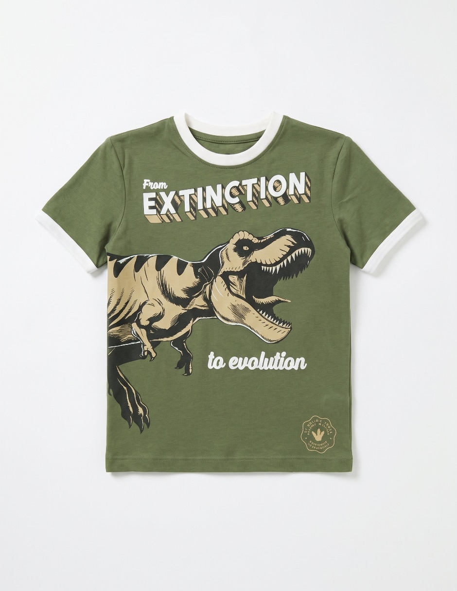 Playera manga corta para niño Playera manga corta para niño