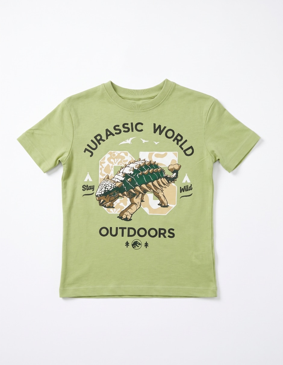 Playera manga corta para niño