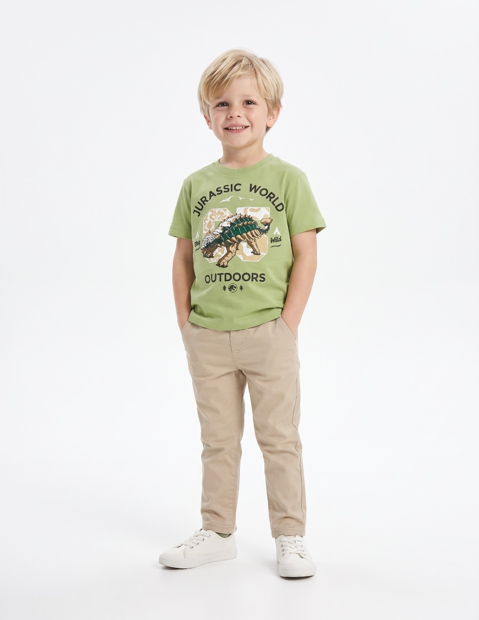 Playera manga corta para niño 4